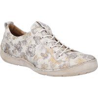 Schnürschuhe mit floralem Print