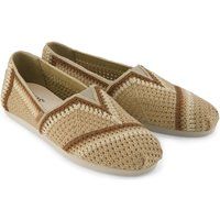 Häkel-Espadrilles aus Baumwolle