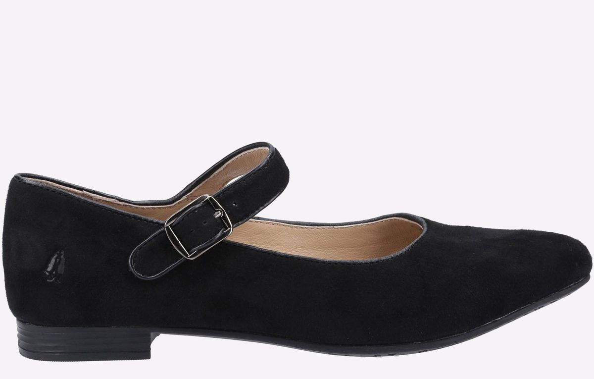 Elegante Mary-Jane-Ballerinas aus Wildleder