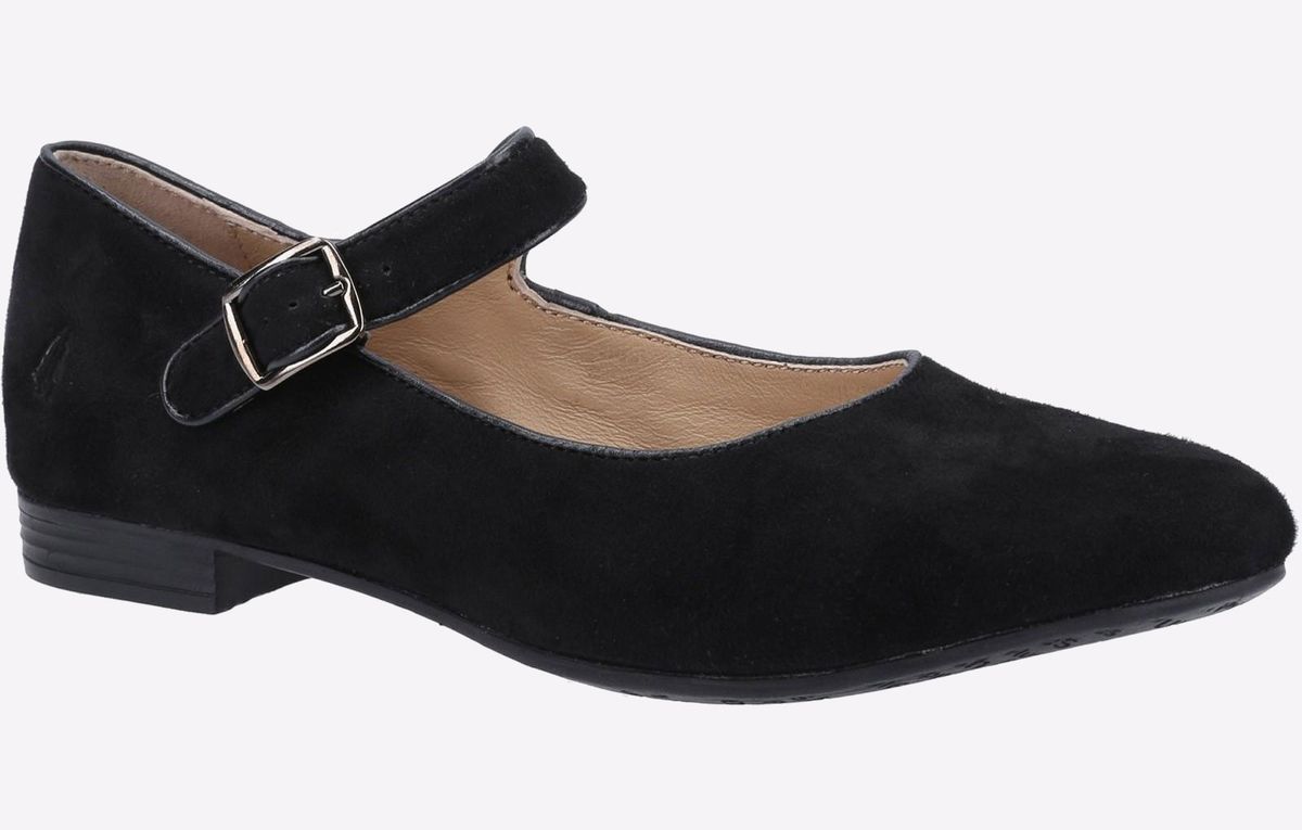 Elegante Mary-Jane-Ballerinas aus Wildleder