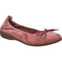 Elegante Wildleder-Ballerinas mit Schleife