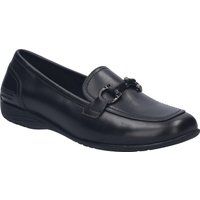Elegante Leder-Loafer mit Trense