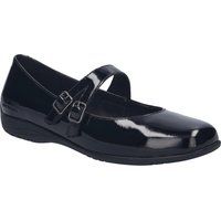 Elegante Lack-Mary-Janes mit Doppelriemen