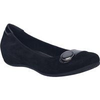 Elegante Wildleder-Ballerinas mit Zierelement