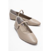 Raffinierte Mary Jane Ballerinas aus Leder
