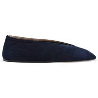 Elegante Slipper aus Wildleder