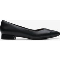 Spitze Leder-Ballerinas