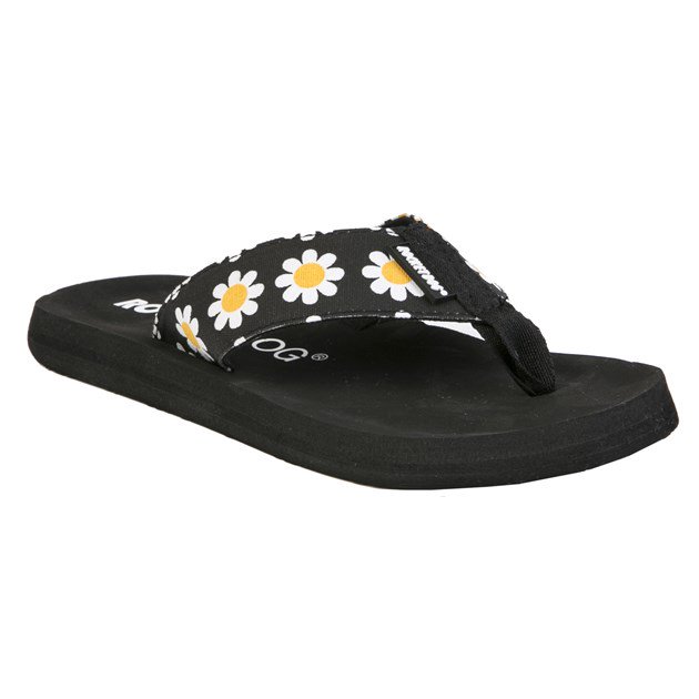 Flip-Flops mit Gänseblümchen-Print