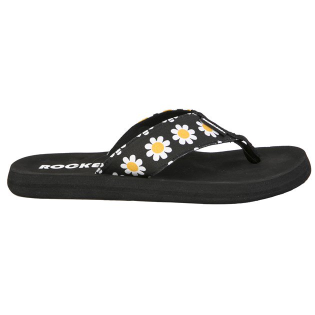 Flip-Flops mit Gänseblümchen-Print