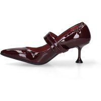 Elegante Lack-Mary-Janes mit Absatz