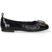 Elegante Leder-Ballerinas mit Schnalle