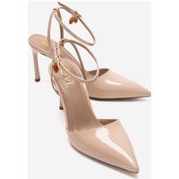 Spitze Stilettos mit Fesselriemen