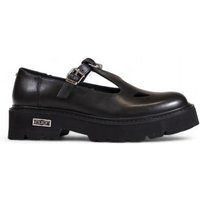 Plateau Mary Janes mit T-Steg