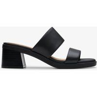 Minimalistische Riemchen-Sandalen mit Blockabsatz