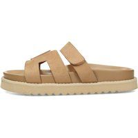 Minimalistische Plateau-Sandalen mit breiten Riemen