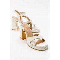 Elegante Plateau-Sandalen mit Blockabsatz