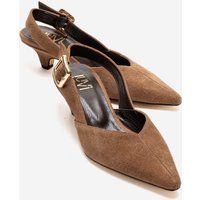 Elegante Slingback-Pumps mit Pfennigabsatz