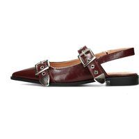 Spitze Slingbacks mit Schnallendetails