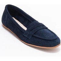 Klassische Penny-Loafer aus Veloursleder