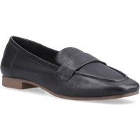 Klassische Penny-Loafer mit Karree-Spitze