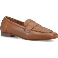 Klassische Leder-Loafer mit Karree-Spitze