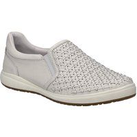 Slipper aus geflochtenem Leder