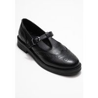 T-Riemen Brogue Mary Janes