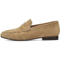 Wildleder Penny-Loafer mit Mokassin-Naht