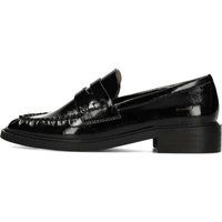 Glänzende Lackleder Penny Loafer