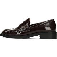 Glänzende Penny Loafer