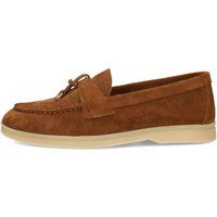 Elegante Wildleder-Loafer mit Quasten