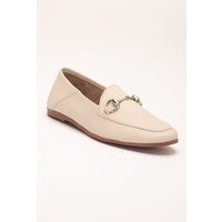 Minimalistische Leder-Loafer mit Trense