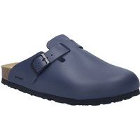 Leder-Komfortclog mit Schnalle