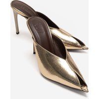 Elegante Spitze Stiletto-Mules