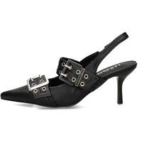 Spitze Slingbacks mit Doppelschnalle