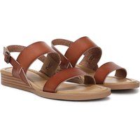 Slingback-Sandalen mit Keilabsatz