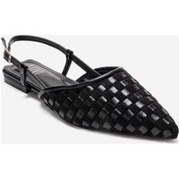 Spitze geflochtene Slingback-Ballerinas
