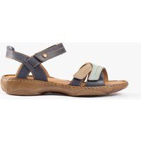 Komfort-Ledersandalen mit Riemchen