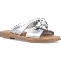 Leder-Mules mit Knotendetail