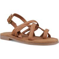 Leder-Sandalen mit Mehrfachriemen