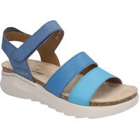 Komfort-Keilsandalen mit drei Riemen