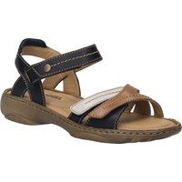 Lässige handgenähte Mehrriemen-Sandalen