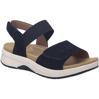 Bequeme Leder-Sandalette mit Klettverschluss