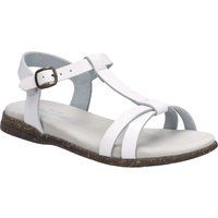 Minimalistischer Leder T-Steg Flachschuh