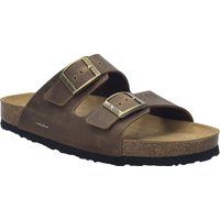 Klassische Lederriemen Sandalen
