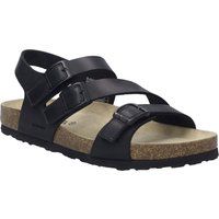 Riemensandalen aus Leder mit Schnallen