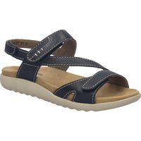 Bequeme Leder-Sandalen mit Kreuzriemen