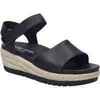 Plateau-Sandalen in Espadrille-Optik