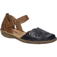 Leder-Komfortsandalen mit Cut-Outs