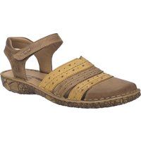 Riemchen-Sandalen aus Leder mit Komfortsohle